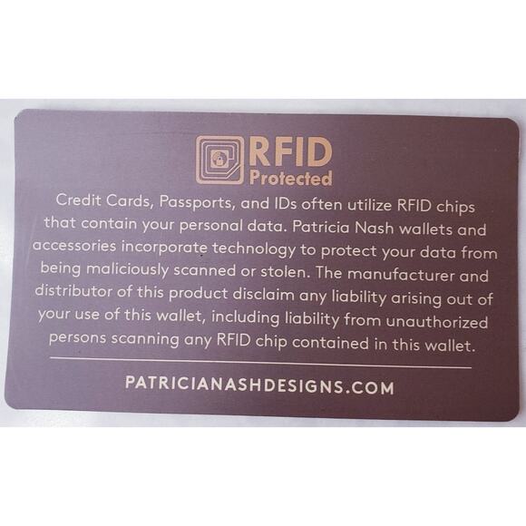 NEW PATRICIA NASH Cauchy Wallet Clutch in Italian Floral Paisley RFID Protected - Picture 5 of 9